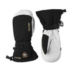 Hestra Army Leather GoreTex Mitt in Black